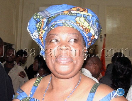 Community Development, Mother and Child Health Deputy Minister Jean Kapata
