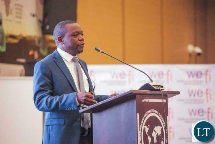 Minister of SME Development, Hon Elias Mubanga, MP