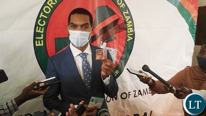 ECZ Chief Electoral Officer, Patrick Nshindano