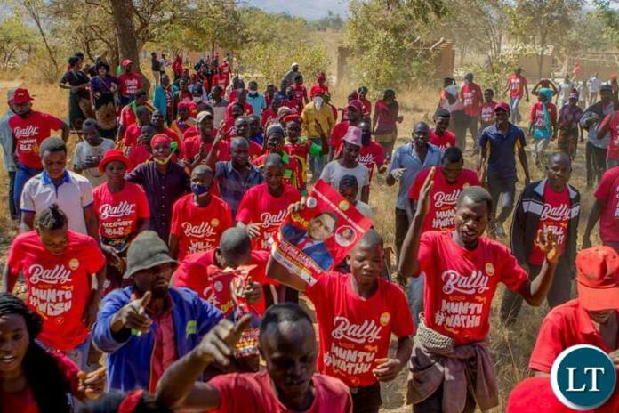 UPND Cadres on Campaign Trail